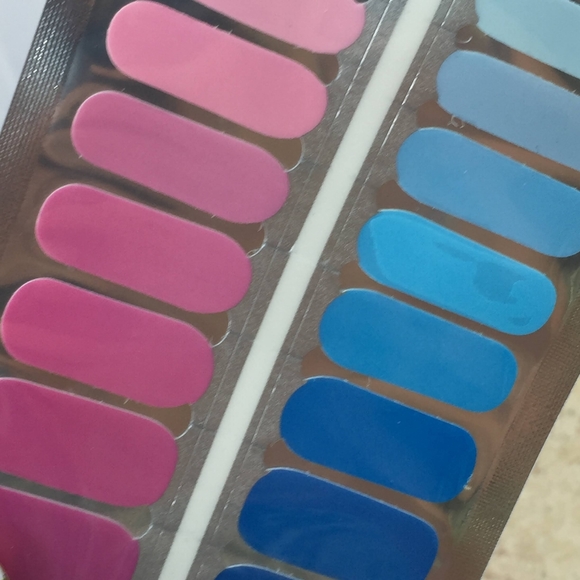 5 for $15 Nail Wrap - Twisted Cotton Candy - Picture 2 of 5